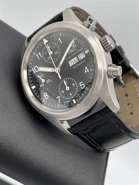 iwc chronograph automatic|iwc pilots flieger chronograph automatic.